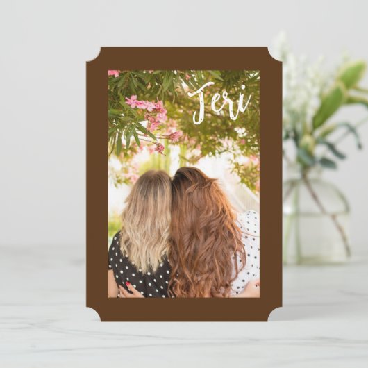 フレンズ最高のフォーエバーハッピーバースデーカード (スタンド正面)