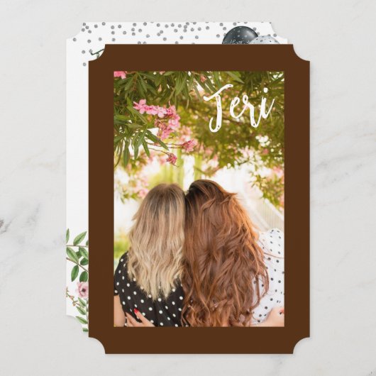 フレンズ最高のフォーエバーハッピーバースデーカード (正面/裏面)