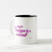 フレンズ最高のフォーエバーパープルイエロースターズ ツートーンマグカップ (正面左)