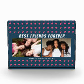 フレンズ最高のフォーエバーピンクハートガレンティン2 フォトブロック (正面)