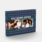 フレンズ最高のフォーエバーピンクハートガレンティン2 フォトブロック (左)