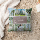 フレンズ最高のフォーエバーフォトコラージュ装飾用クッション クッション (ブランケット)