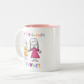 フレンズ最高のフォーエバーマグ ツートーンマグカップ (正面左)