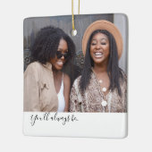 フレンズ最高のフレンドシップシスターカスタムズ セラミックオーナメント (左)