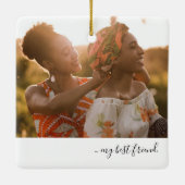 フレンズ最高のフレンドシップシスターカスタムズ セラミックオーナメント (裏面)