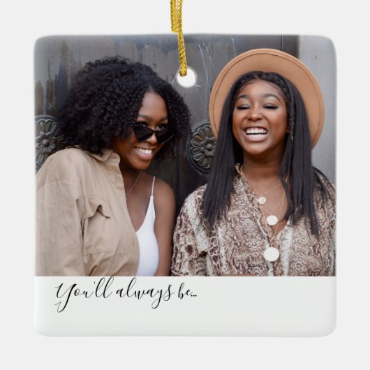 フレンズ最高のフレンドシップシスターカスタムズ セラミックオーナメント (正面)