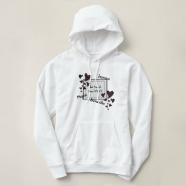 フレンズ最高のブライト赤いハートロングフレンドシップ パーカ