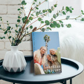 フレンズ最高のベティカスタムーズ永遠にオーバーレイ写真 フォトプラーク