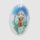 フレンズ最高のマベビーハイランド牛フローラ オーナメント (正面)