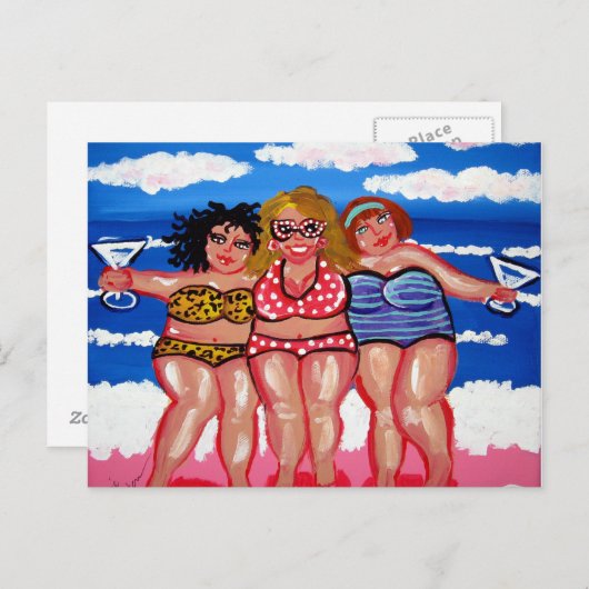 フレンズ最高のマルティニビーチディヴァスポストカード ポストカード (正面/裏面)