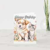 フレンズ最高の永久 | ハッピーバースデー カード (正面)