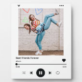 フレンズ最高の永久 |ベスティーズのソングフォトコラージュ フォトプラーク (正面)