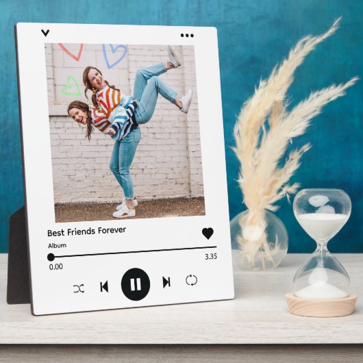 フレンズ最高の永久 |ベスティーズのソングフォトコラージュ フォトプラーク (側面)