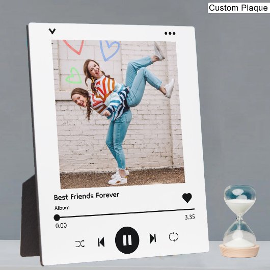 フレンズ最高の永久 |ベスティーズのソングフォトコラージュ フォトプラーク