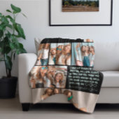 フレンズ最高の永久 | モダン BFF 6写真 フリースブランケット