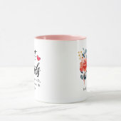 フレンズ最高の誕生月の花 マグカップ (中央)