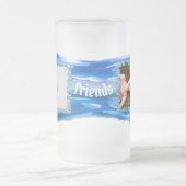 フレンズ水族館クラゲ0925 フロストグラスビールジョッキ (中央)