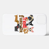 フレンズ犬の子犬 Case-Mate iPhoneケース (裏面 (横))