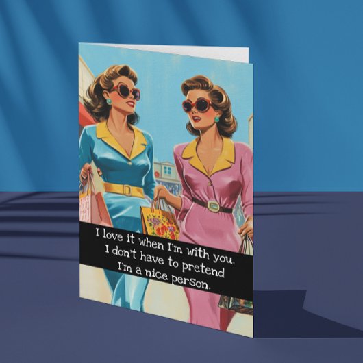 フレンズ皮肉レトロ50s主婦 カード