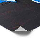 フレンズ集めはこちらミシガンライセンスプレートアート ポスター (角)