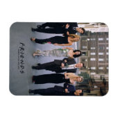 フレンズ™|カップルインフォーマル衣服 マグネット (横)