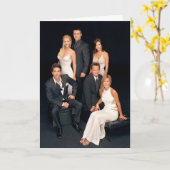 フレンズ™|グループイン白黒衣服 カード (黄色い花)