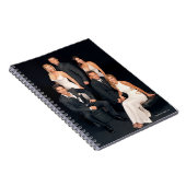 フレンズ™|グループイン白黒衣服 ノートブック (右側)