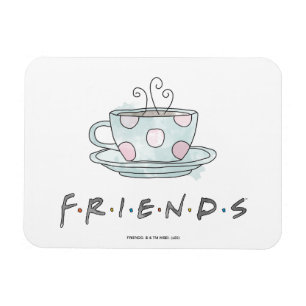 フレンズ™ コーヒーマグの水彩色 マグネット