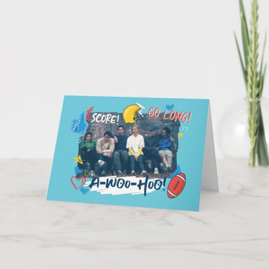 フレンズ™|サッカーの試合 カード (正面)