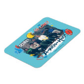 フレンズ™|サッカーの試合 マグネット (左側)