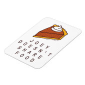 フレンズ™|ジョーイ·ドーズン·共有フード マグネット (左側)