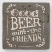 フレンズ・ストーン・コースターとビールが美味しい ストーンコースター (正面)