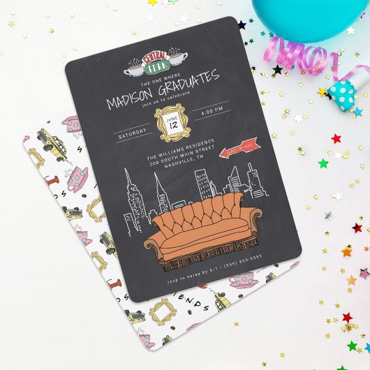 フレンズ™セントラルパークシャルボード卒業パーティー 招待状