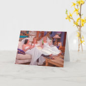 フレンズ™|ドレスを着た女の結婚子たち カード (黄色い花)