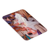 フレンズ™|ドレスを着た女の結婚子たち マグネット (右側)