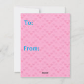 フレンズ　フォーエバークュートパピー　教室バレンタインズ シーズンカード (裏面)