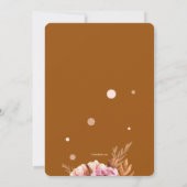 フレンズ&フラワーズブライダルシャワーの招待 招待状 (裏面)