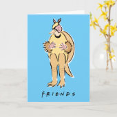 フレンズ™|ホリデーアルマディロ カード (黄色い花)