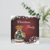フレンズ·メイク·ザ·ホリデー·スパークル·クリスマス·ベア 招待状 (スタンド正面)