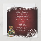 フレンズ·メイク·ザ·ホリデー·スパークル·クリスマス·ベア 招待状 (裏面)