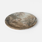 フレンズ – ラウンド紙プレート ペーパープレート (アングル)