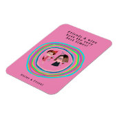 フレンズ&ワイン誕生日 マグネット (左側)