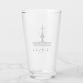 フレンズ™噴水 タンブラーグラス (裏面)