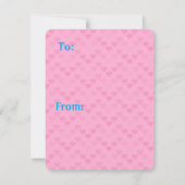 フレンズ 毛がずっとかわいい子犬の教室バレンタインズ ノートカード (裏面)