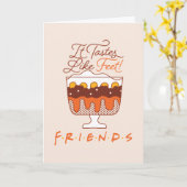 フレンズ™|足! カード (黄色い花)