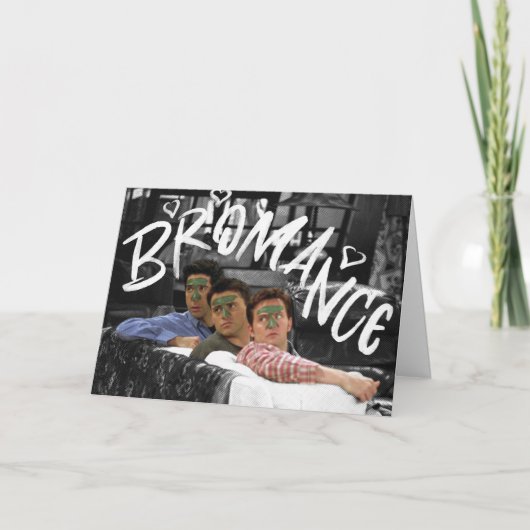 フレンズ™| Ross, Joey, & Chandler Bromance カード (正面)