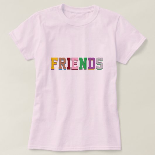 フレンズ T シャツ (デザイン正面)