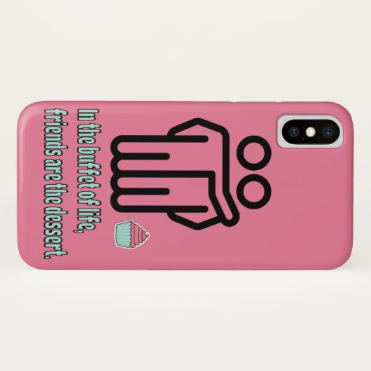 フレンズCase-Mate Kolly iPhone X Case-Mate iPhoneケース (裏面(横))