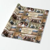 フレンズDIY 6フォトコラージュジュテカントリーBFF ラッピングペーパー (アンロールド)
