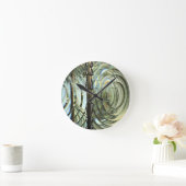 フレンセルレンズ、ケープブランコライトハウス、オレゴンコースト ラウンド壁時計 (ホーム)